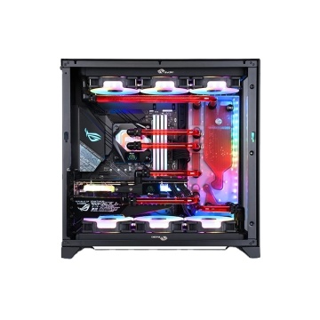 Bykski Distro Plate for LIAN LI O11 Dynamic - 2x 360mm Radiator Water Cooling Kit with RGB SYNC