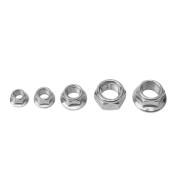 Цельнометаллическая шестигранная фланцевая стопорная гайка