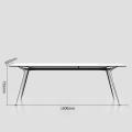 Simple and modern president table single office furniture