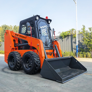 YF Nouveau chargeur de glissement de 1 tonne SR1550 - Chargeur de direction de dérapage à bouton-poussoir