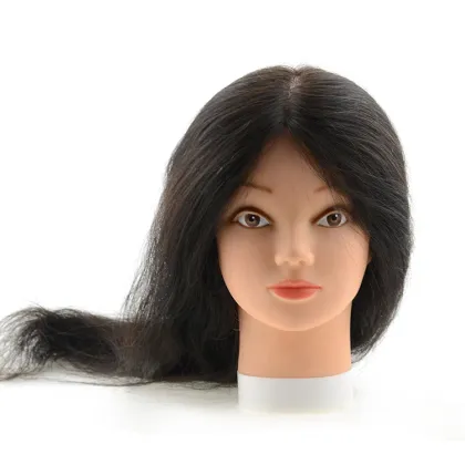 2020 Hot Sale 100% Human Hair Training head Wig Display Head Mannequin