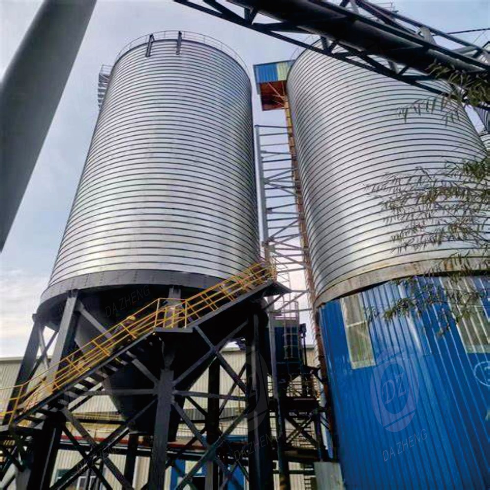 Oil raw material silo