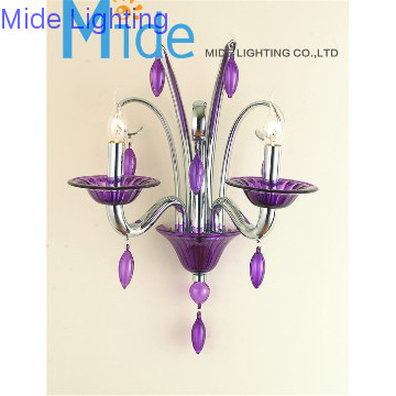 White shade modern wall lamp for home decoration