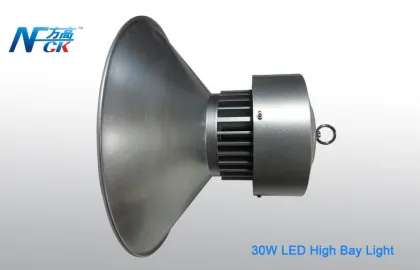 High Cri 30watt 6000k High Bay Led Lights , 120 Degree Led High Bay Lighting