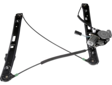 Front Power Window Regulators w/ Motors Pair Set NEW for B M W 3 Series E46 741-485 / 741-484