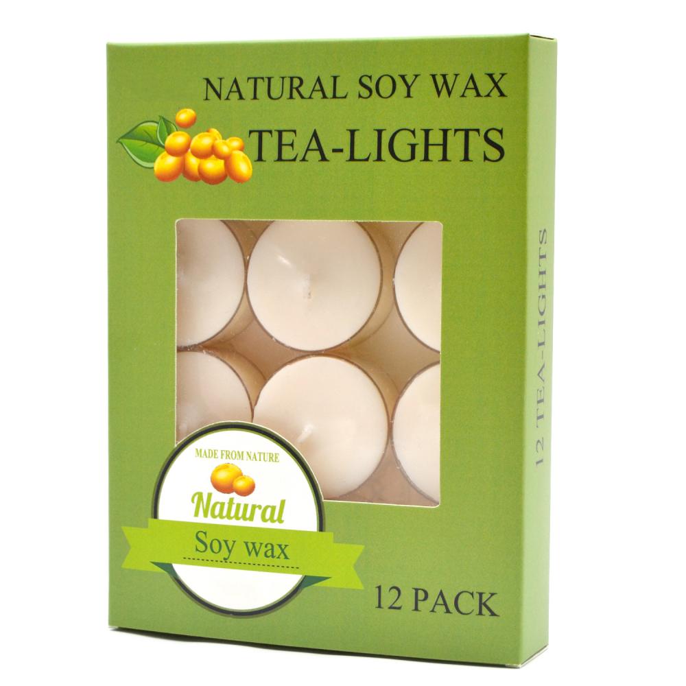 Natural Soja Wachs umweltfreundliche Tee-Lights