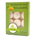 Botanical Oils Candles Natural Soy Wax Eco Friendly Tea-Lights Factory