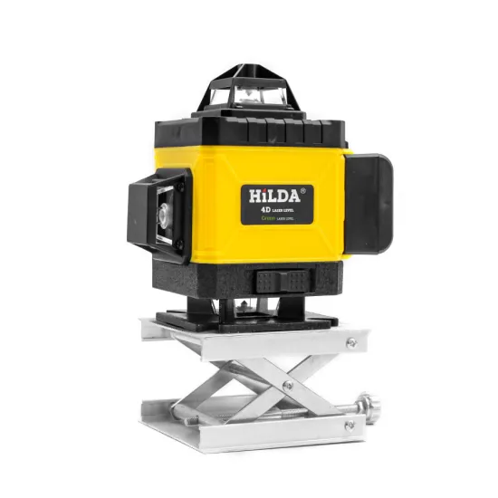 Professional 360 Degree 4D Auto Rotary Infrared Laser Level with Green Beam and 16 Cross Lines for Construction and Nivel Applications