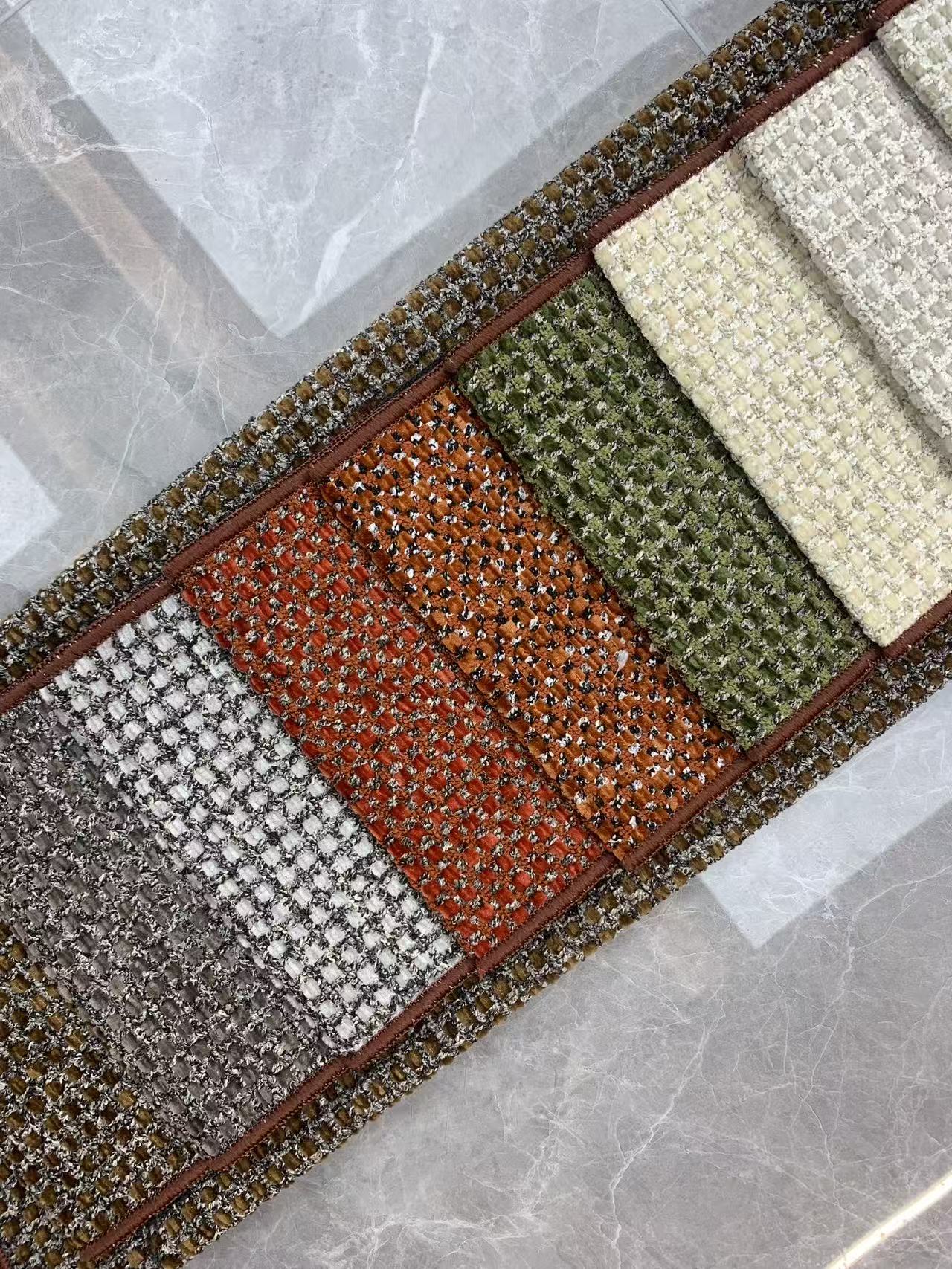 High Quality Tweed Chenille Fabric