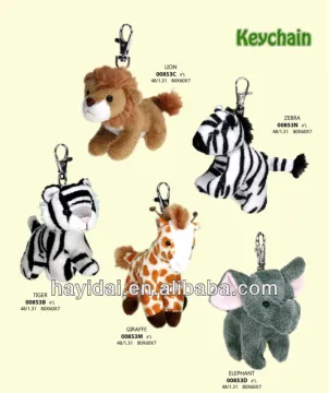 Nici animal plush keychain
