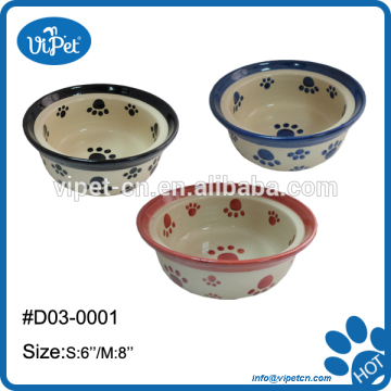 2016 new ceramic pet bowl