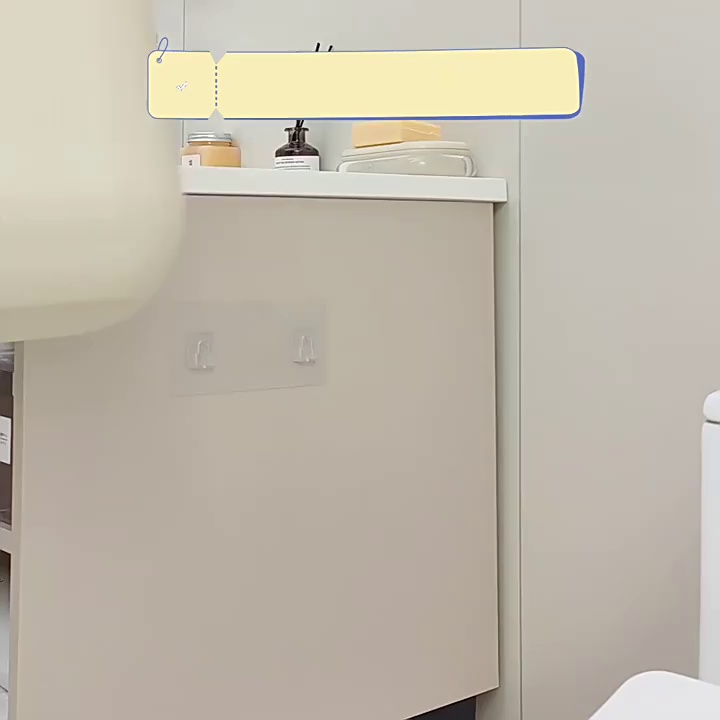 Modern Wall Mounted Plastic Waste Bin with Cute Design