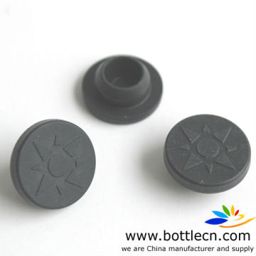 custom 20mm pharmaceutical rubber stopper in black