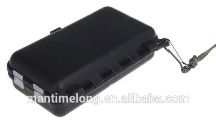 Fishing Tackle Box Fly Fishing Box Spinner Bait Minnow Popper 9 Compartments Fishing Accessories