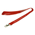 Red Printing Lanyard with ID card holder