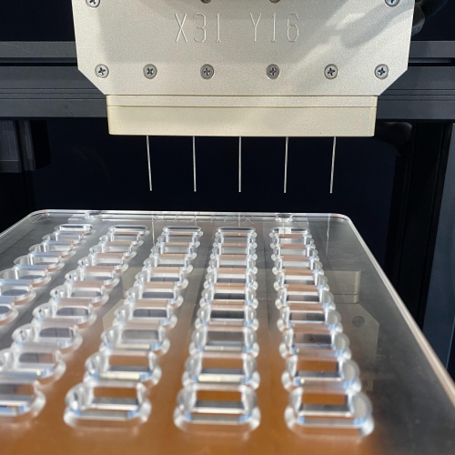 Máquina de llenado de carro de aceite de grado alimenticio