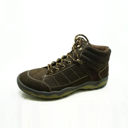 comfy silent step lightweight easy moving cowskin genuine leather men hunter shoes