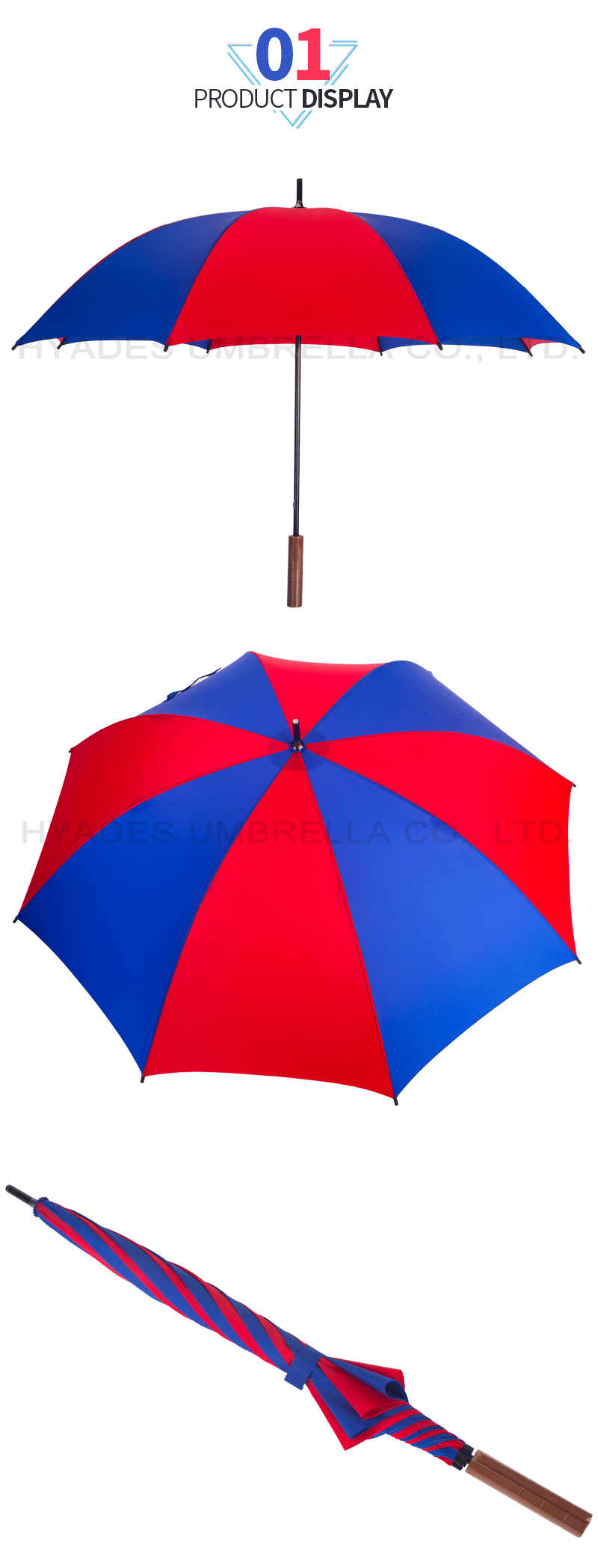 golf umbrella long handle