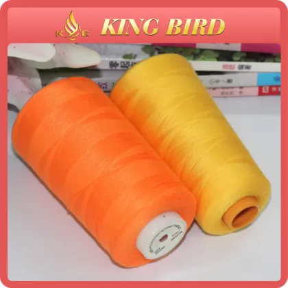 Dyed Pattern Industrial Coats Sewing Thread Silicone Oil