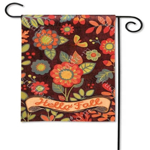 High quality 30*45cm custom design pumpkin garden flag