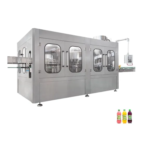Automatic Fruit Juicer Production Line with 3-in-1 Juice Filling Machine - Manufacturer Price
