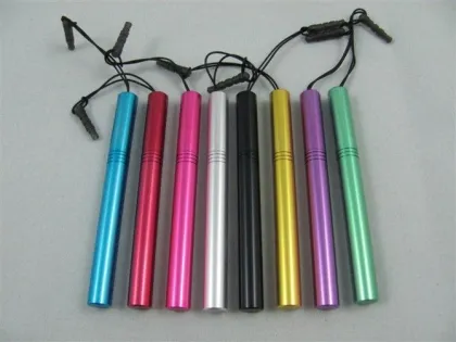 Lipstick Shaped Capacitive Touch Screen Stylus For Iphone With Earphone Jack Apple Iphone
