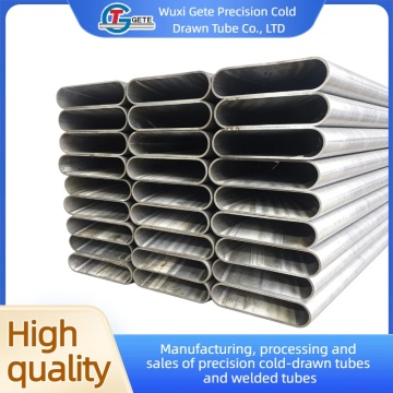 Custom Length Long Elliptical Steel Tubing High-Tolerance