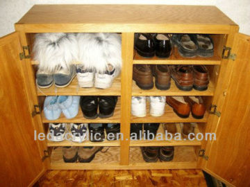 Wooden Shoe Rack