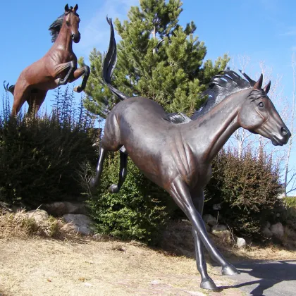 Best selling products carving running horse  supplier
