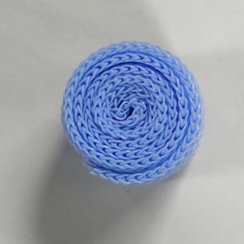 PP Flat Braided Mesh Silencer For Automobile