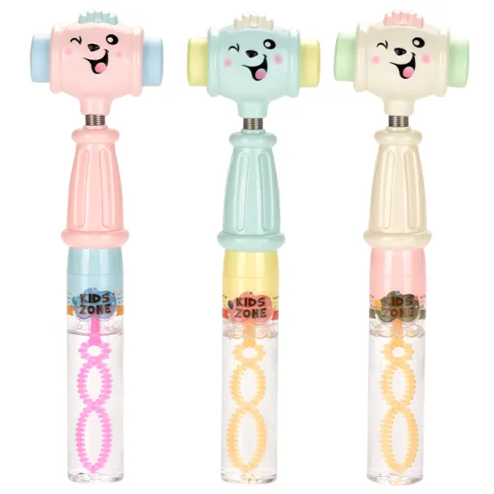 Kidsmania Wiggle and giggle cute hammer bubble wand