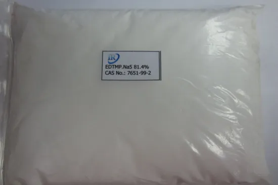 Edtmp.na5 Solid Cooling Water Treatment Chemicals / Auxiliary Agent 7651-99-2