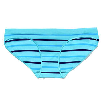 Women's Bikini Bottoms, Made of Nylon/Spandex, Various Colors are Available, Zigzag Sewing Machine