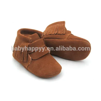 2017 cute Leather Baby Boots Boys Boot Shoes Girls Kids Winter Boots