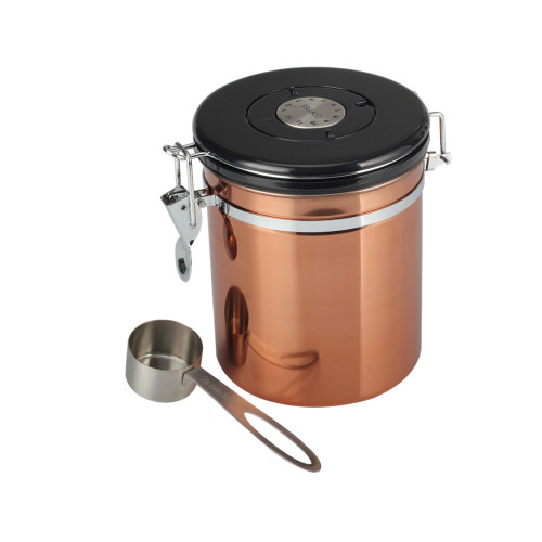 Coffee Storage Jar Stainless Steel Vacuum Seal Container
