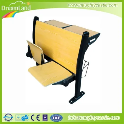 Guangzhou school desk and chair / school desk with bench