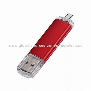 Smartphone OTG USB flash drive, high speed, re-size