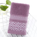 Smooth Texture Cotton Hand Towel with Elegant Dobby