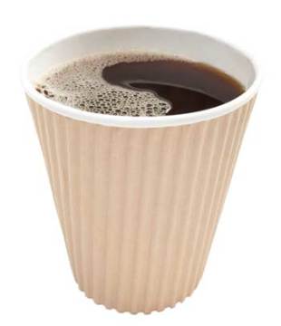 12oz Ripple Corrugated Coffee Paper Cups