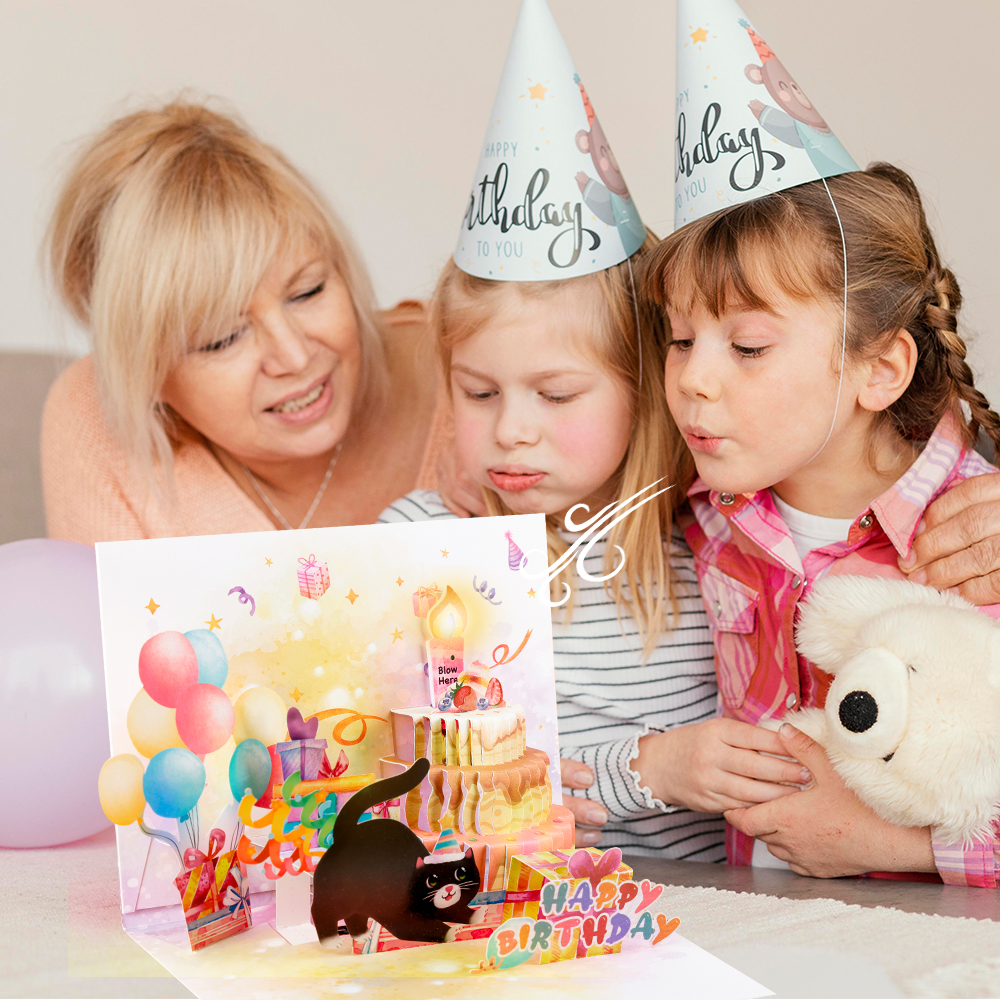 funny birthday music card