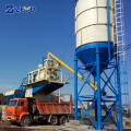 Commercial 35m3 automatic mobile concrete batching plant