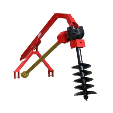 Tractor Mounted PTO Driven Agricultural Post Hole Digger Auger