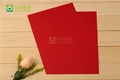 Red Papier Paperboard Card for Box