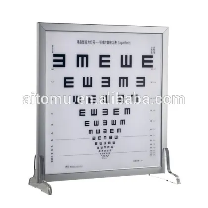 LED Distance Visual Acuity Chart With Remote Controls