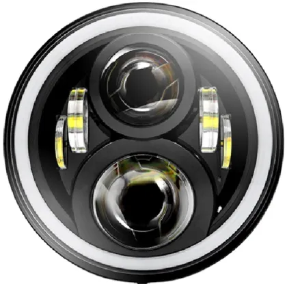 Newest Motorcycle Faro LED Lights 7 Inch Auto Lighting Systems