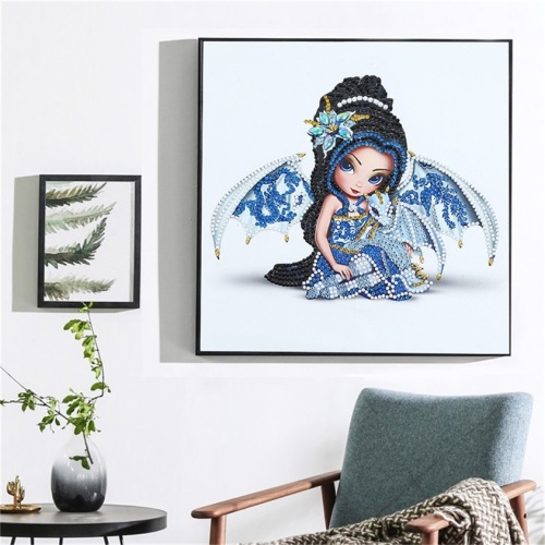 Großhandel Custom 5d Diamond Painting Cartoon Girl