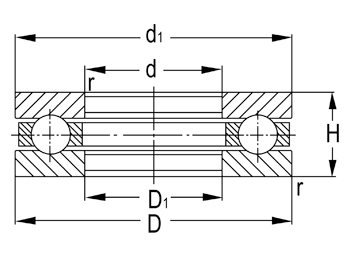 Trust Ball Bearing2D