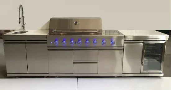 6 main burner outdoor barbecue gas grill