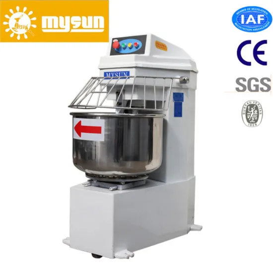 50KGS Capacity Double Speed Spiral Flour Mixer