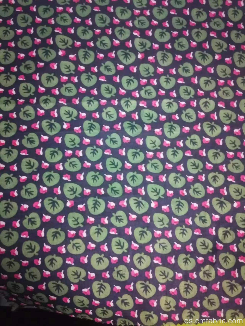 100% HIHG Densidad Poplin estampada de tela de estampado Siloso